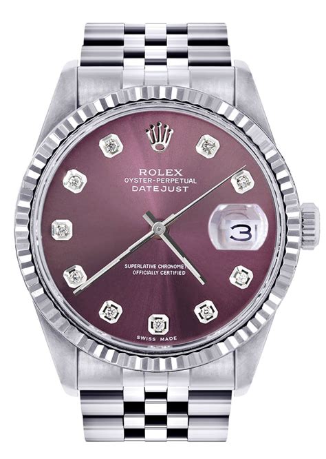 purple rolex mens|rolex purple watch for sale.